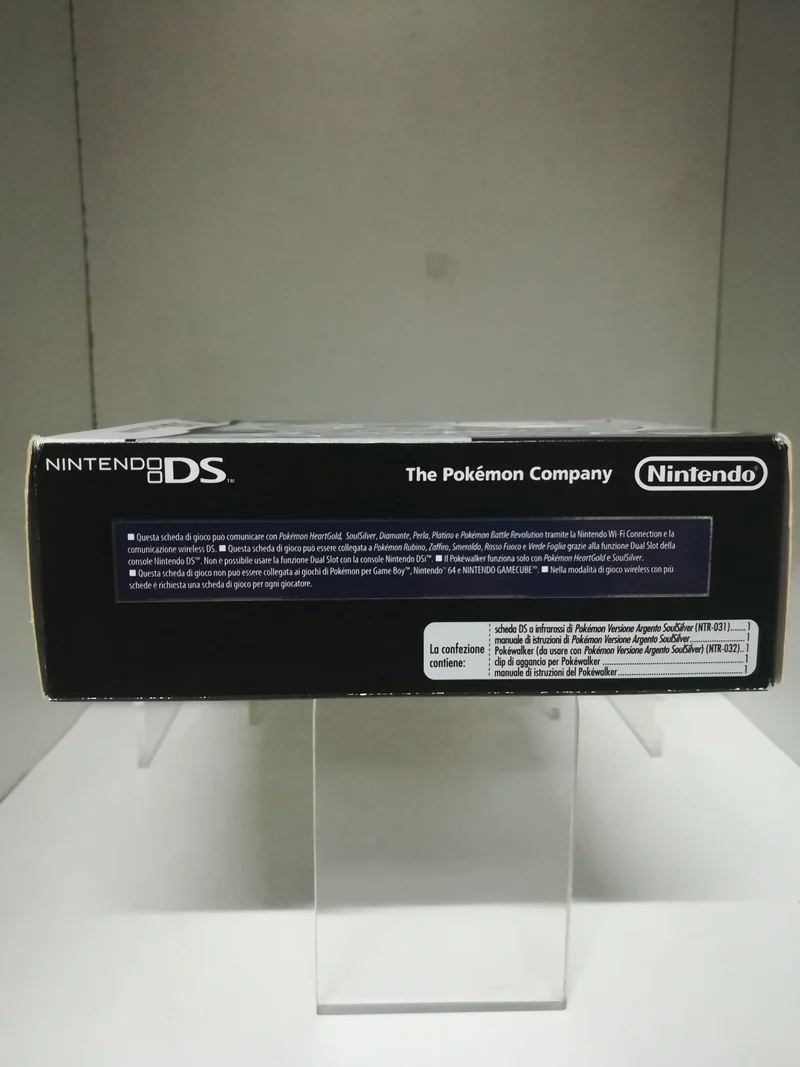 POKEMON VERSIONE ARGENTO soul silver NINTENDO DS (usato garantito)(versione italiana)