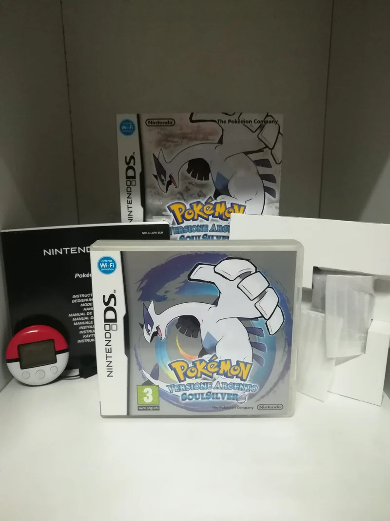 POKEMON VERSIONE ARGENTO soul silver NINTENDO DS (usato garantito)(versione italiana)