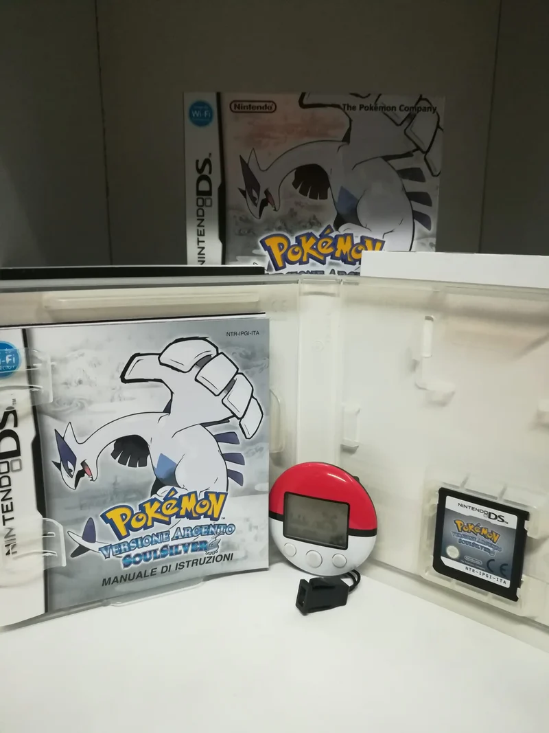 POKEMON VERSIONE ARGENTO soul silver NINTENDO DS (usato garantito)(versione italiana)