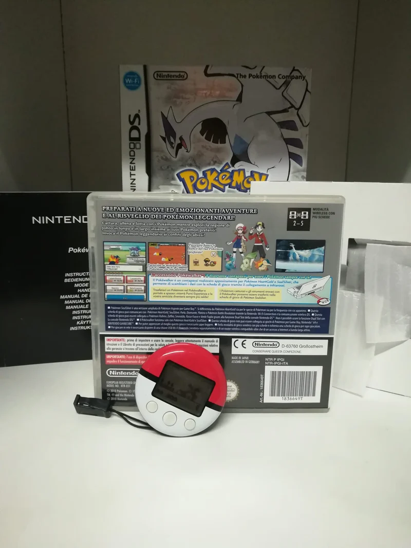 POKEMON VERSIONE ARGENTO soul silver NINTENDO DS (usato garantito)(versione italiana)