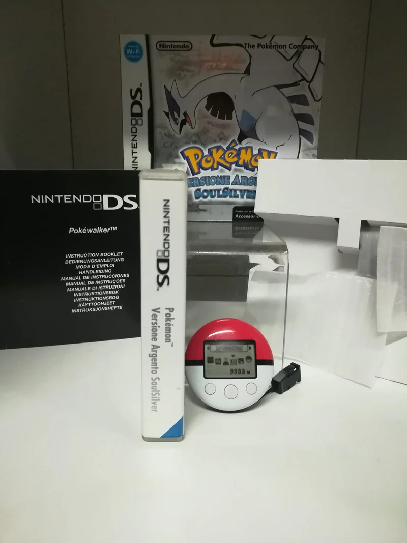 POKEMON VERSIONE ARGENTO soul silver NINTENDO DS (usato garantito)(versione italiana)