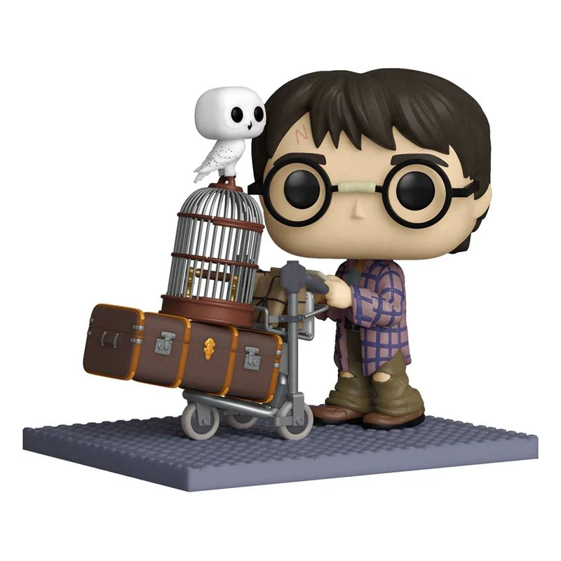 Harry Potter POP! Deluxe Harry Pushing Trolley 9 cm