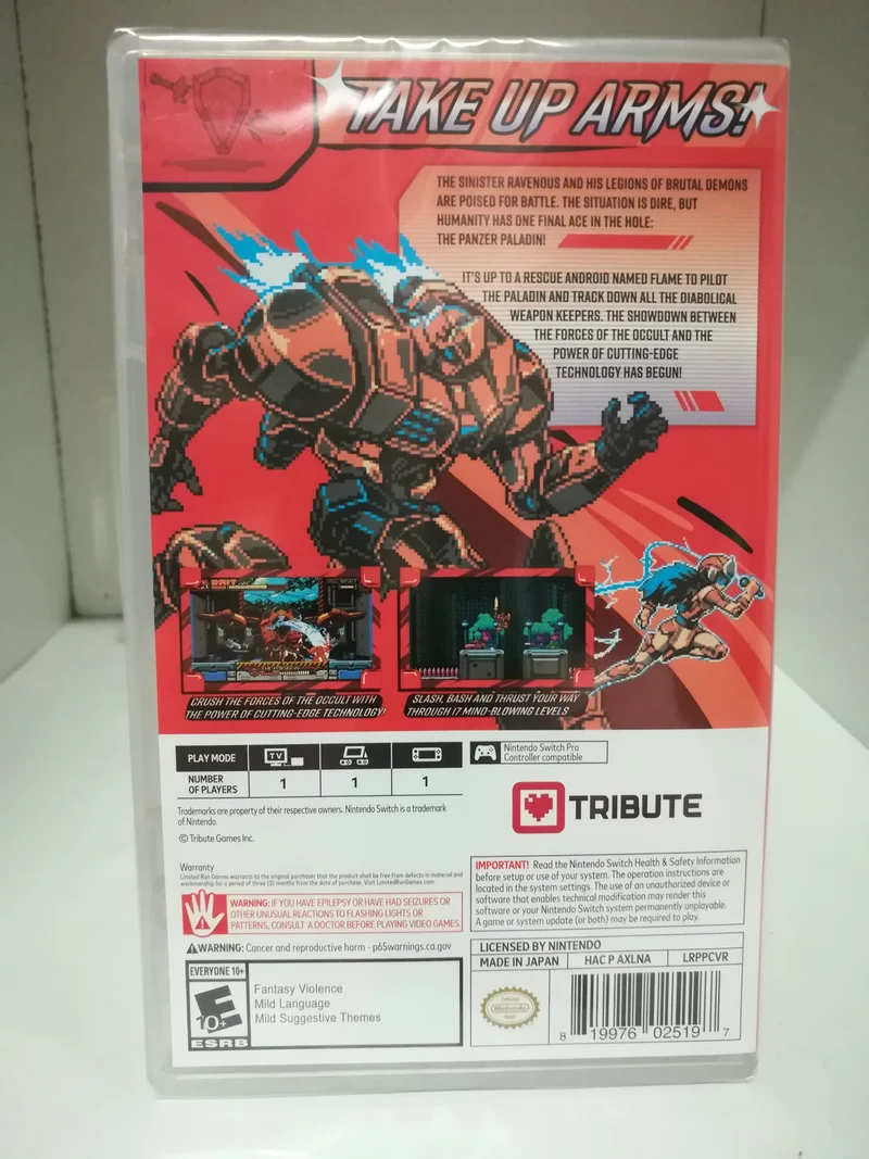 Panzer Paladin Nintendo Switch Edizione Americana