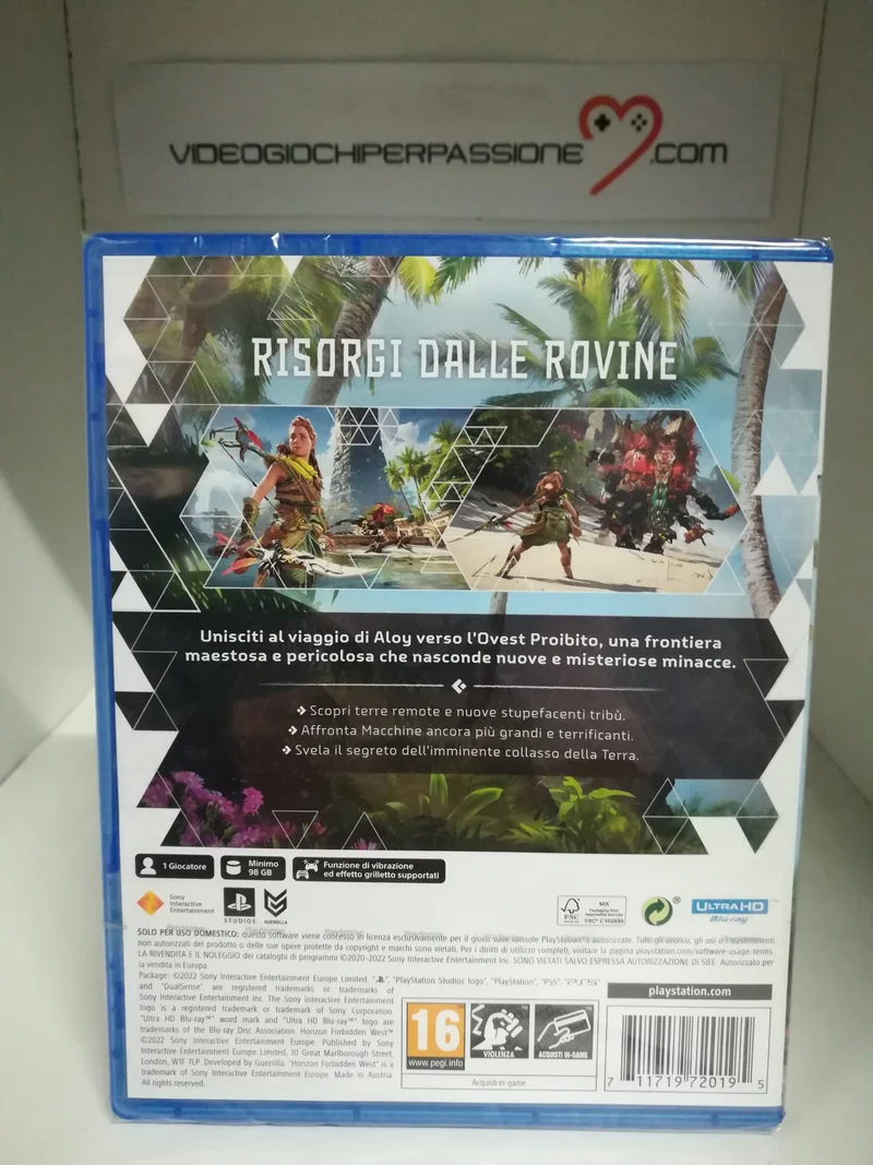 HORIZON Forbidden West - Standard Edition Playstation 5 Edizione Italiana
