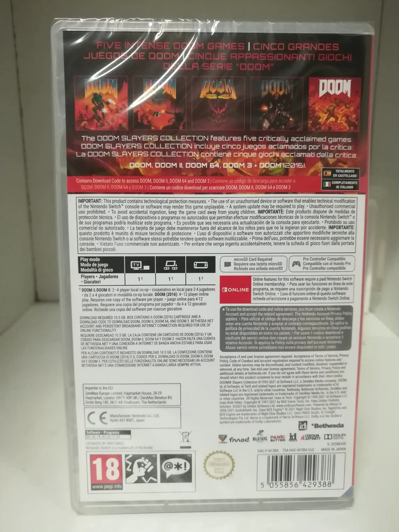 Doom Slayers Collection Switch - Nintendo Switch (completamente in italiano)