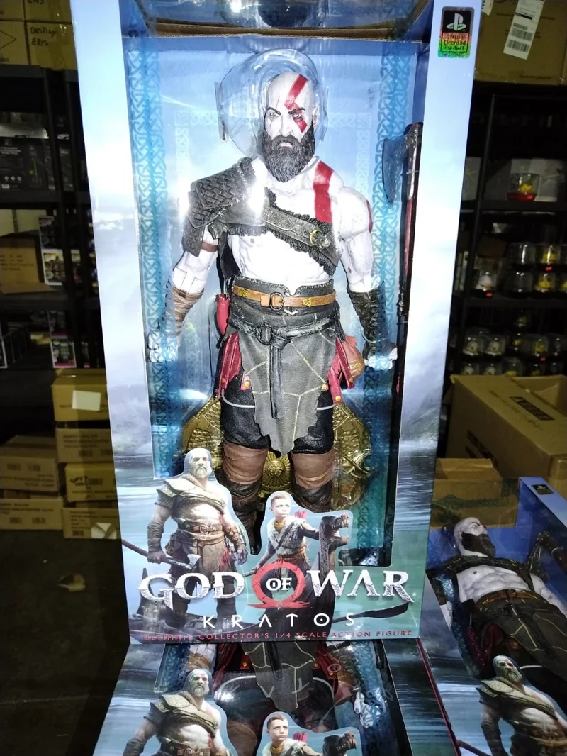 God of War 2018 Action Figure 1/4 KRATOS 45 cm-(NECA)