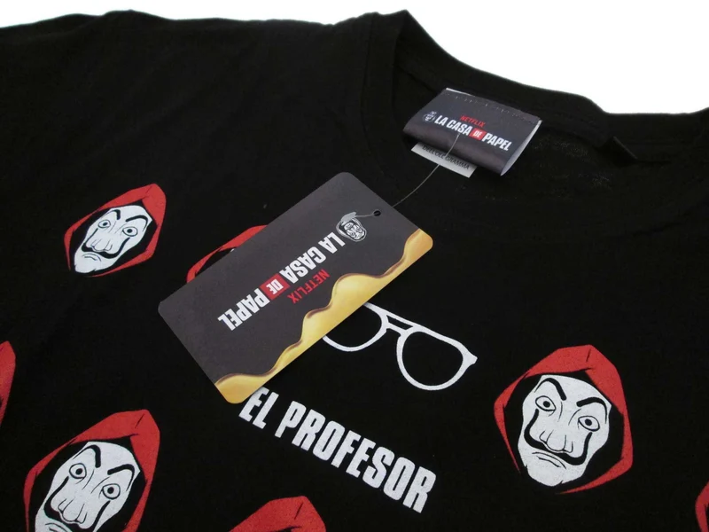 T-Shirt Casa di Carta Maschere