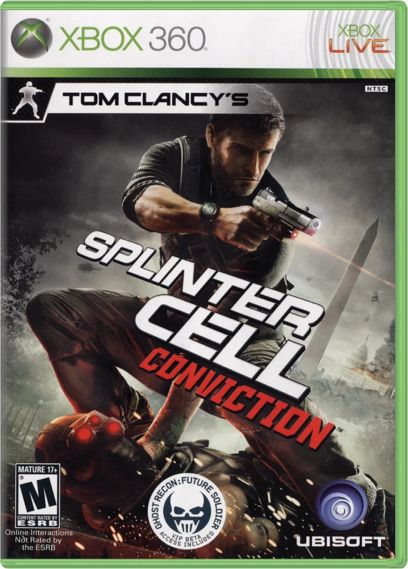 Splinter Cell Conviction - Microsoft Xbox 360