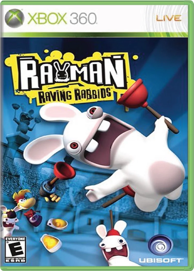 Rayman Raving Rabbids - Microsoft Xbox 360