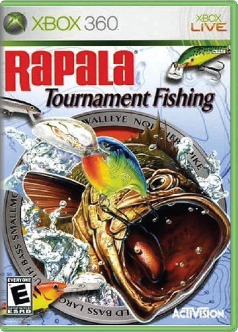 Rapala Tournament Fishing - Microsoft Xbox 360