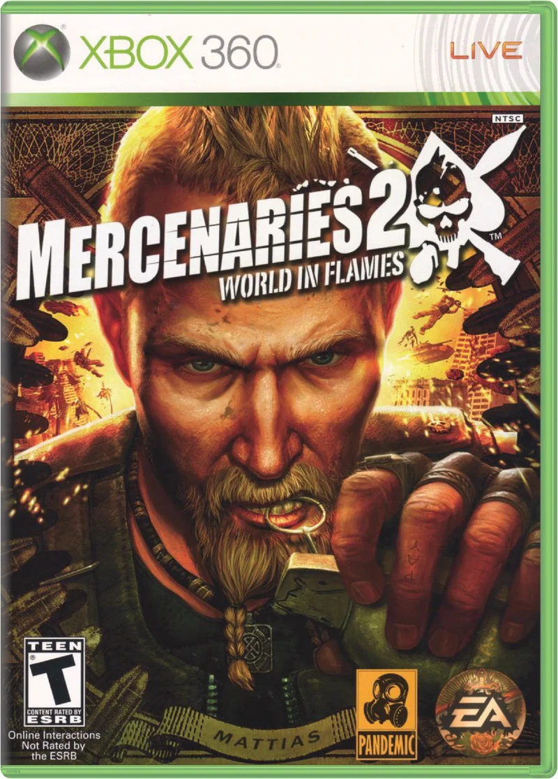 Mercenaries 2 World in Flames - Microsoft Xbox 360