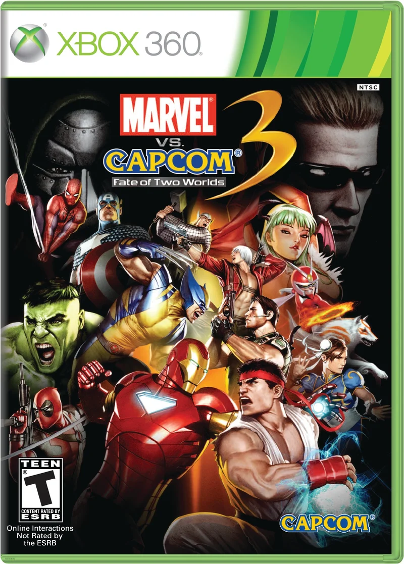 Marvel vs Capcom 3 Fate of Two Worlds - Microsoft Xbox 360