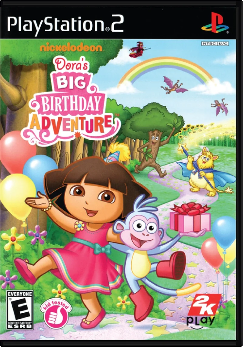 Dora's Big Birthday Adventure - Sony PlayStation 2 (PS2)