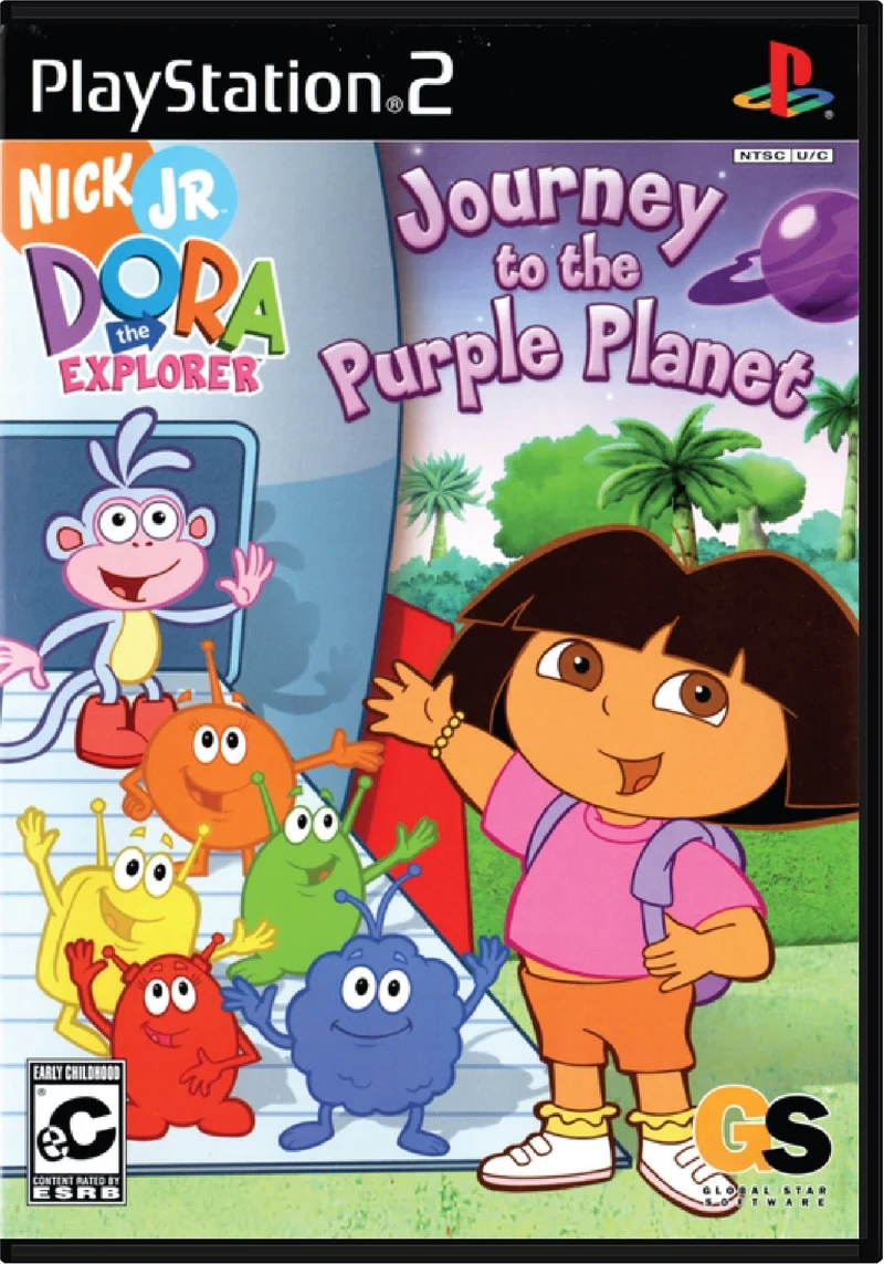 Dora the Explorer Journey to the Purple Planet - Sony PlayStation 2 (PS2)