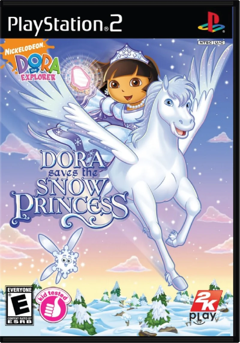 Dora the Explorer Dora Saves the Snow Princess - Sony PlayStation 2 (PS2)