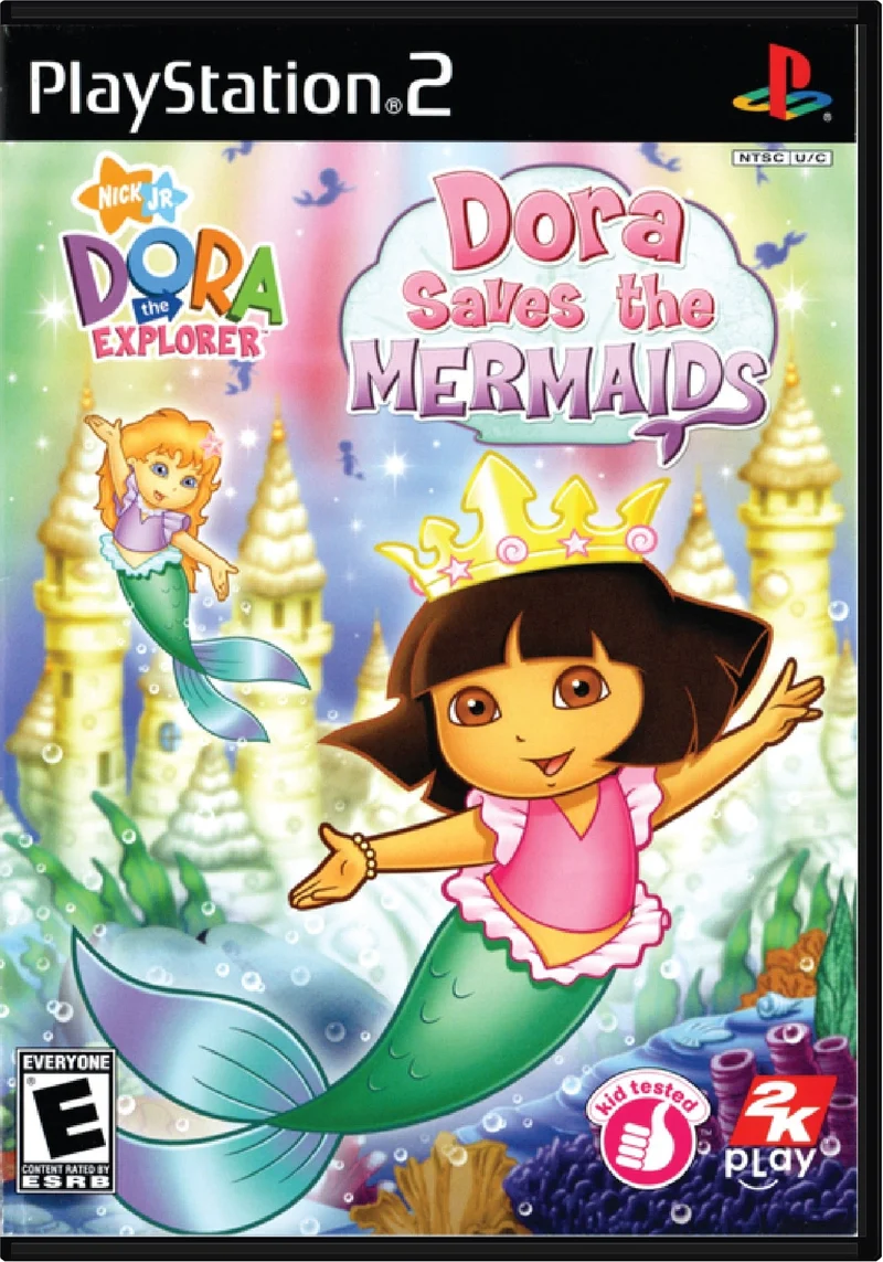 Dora the Explorer Dora Saves the Mermaids - Sony PlayStation 2 (PS2)