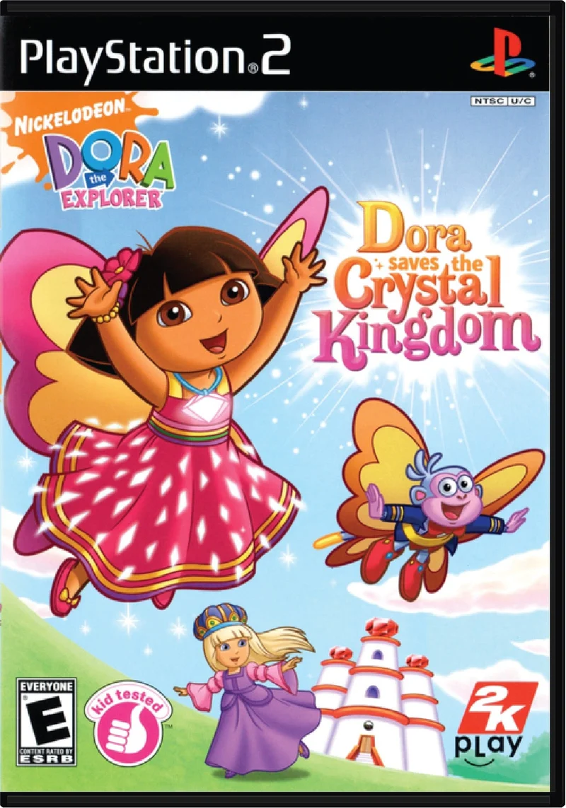 Dora the Explorer Dora Saves the Crystal Kingdom - Sony PlayStation 2 (PS2)