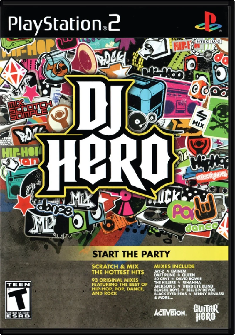 DJ Hero - Sony PlayStation 2 (PS2)