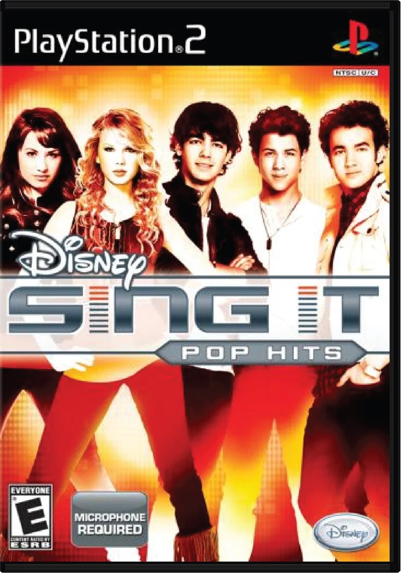 Disney Sing It Pop Hits - Sony PlayStation 2 (PS2)