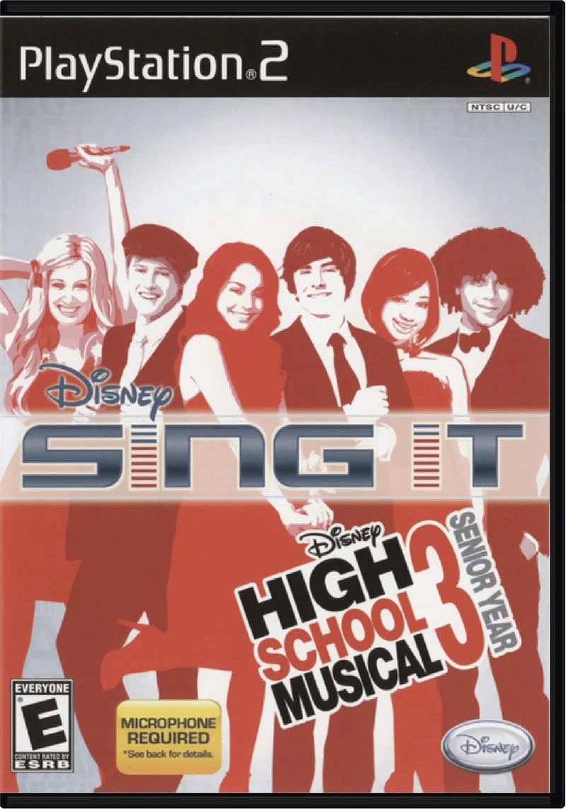 Disney Sing It High School Musical 3 - Sony PlayStation 2 (PS2)