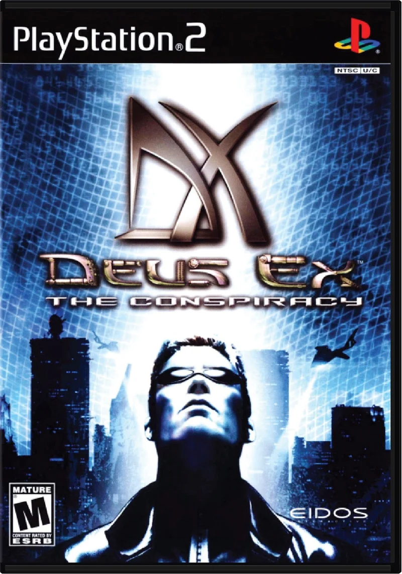 Deus Ex The Conspiracy - Sony PlayStation 2 (PS2)