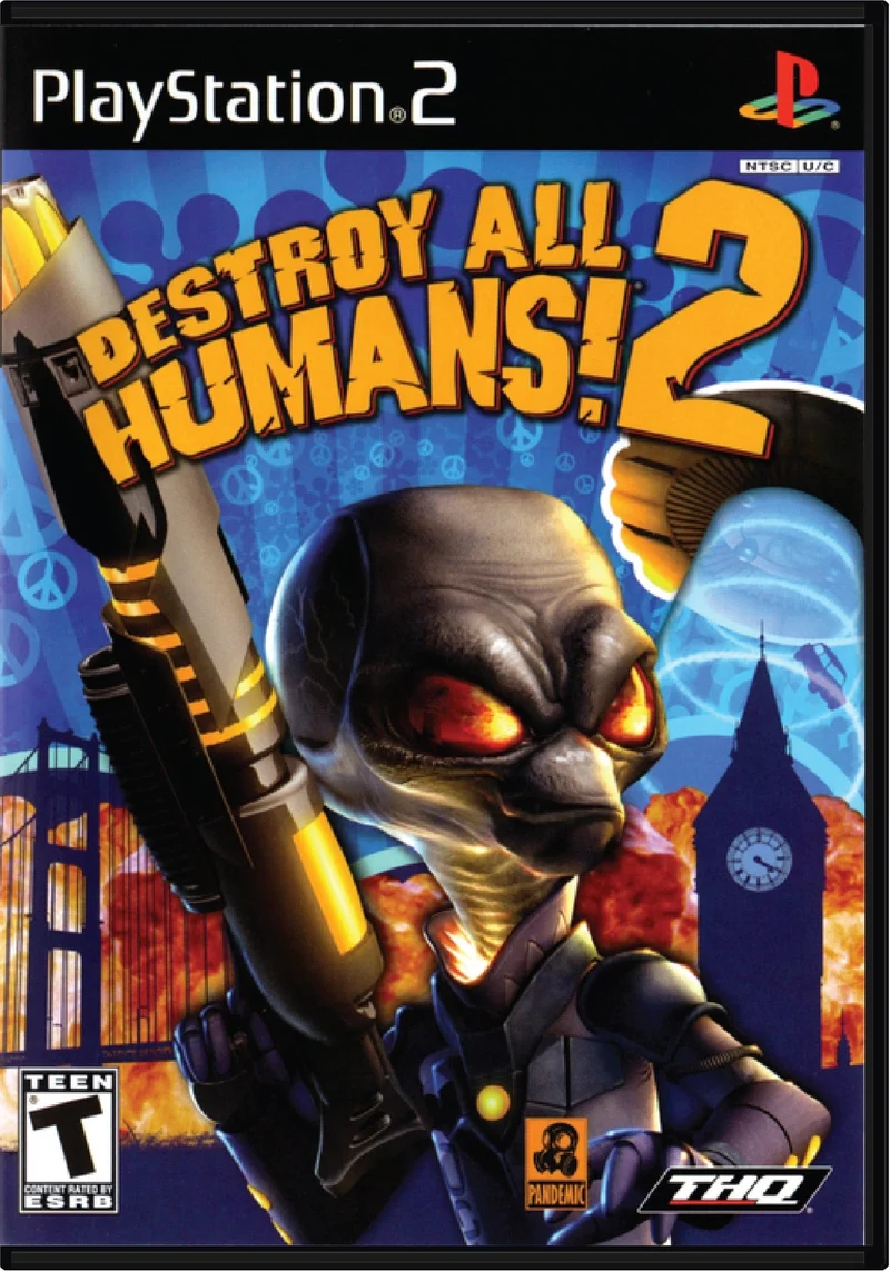 Destroy All Humans 2 - Sony PlayStation 2 (PS2)