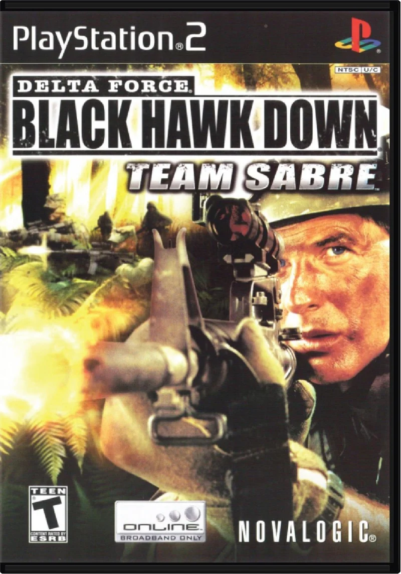 Delta Force Black Hawk Down Team Sabre - Sony PlayStation 2 (PS2)