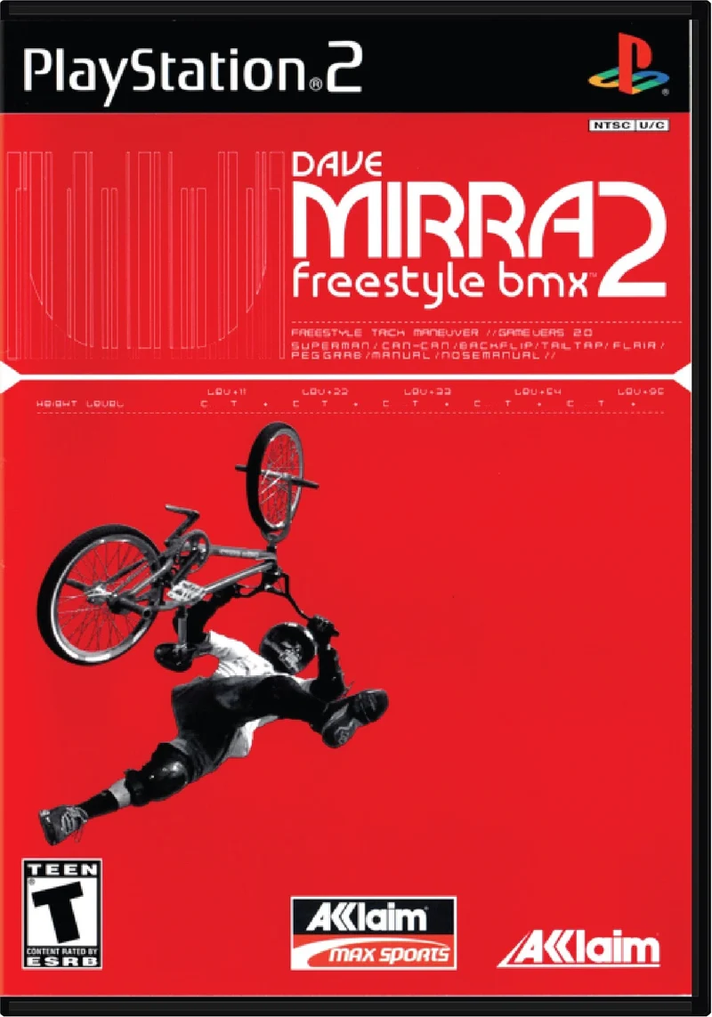 Dave Mirra Freestyle BMX 2 - Sony PlayStation 2 (PS2)