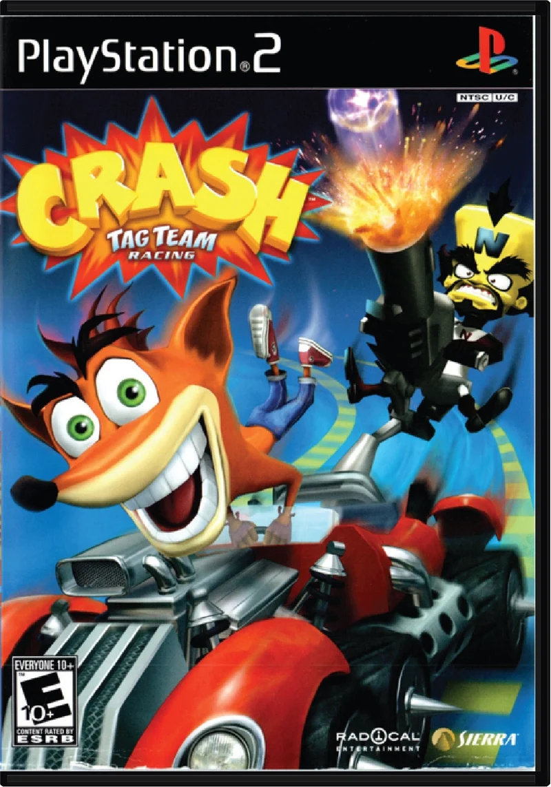 Crash Tag Team Racing - Sony PlayStation 2 (PS2)