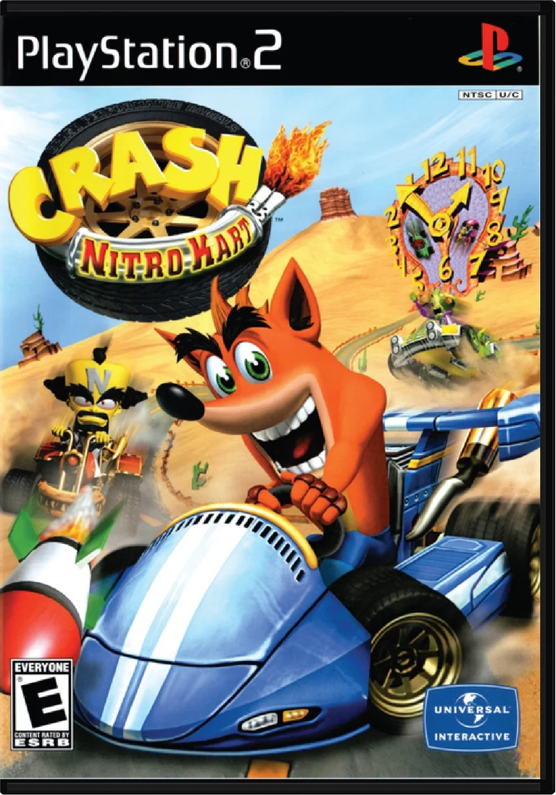 Crash Nitro Kart - Sony PlayStation 2 (PS2)