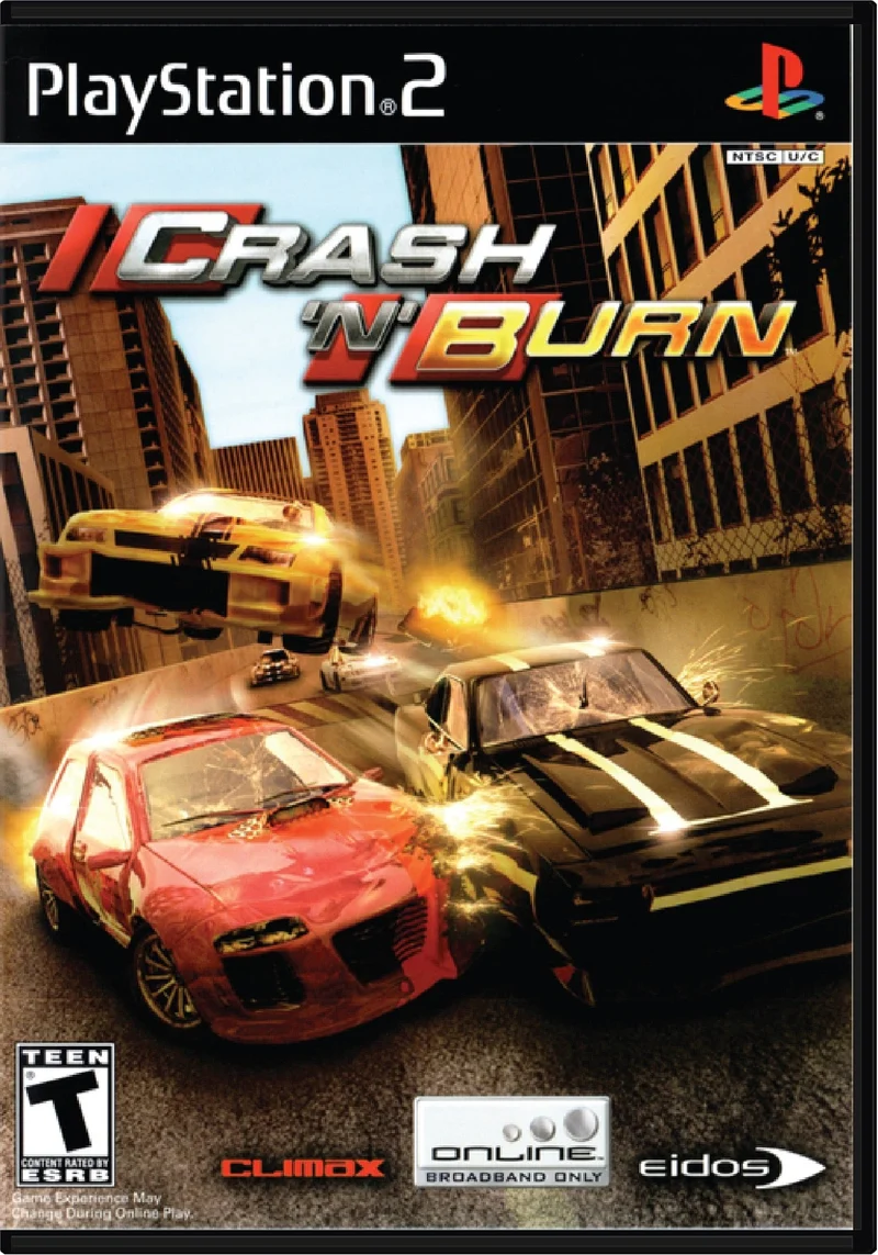 Crash N Burn - Sony PlayStation 2 (PS2)