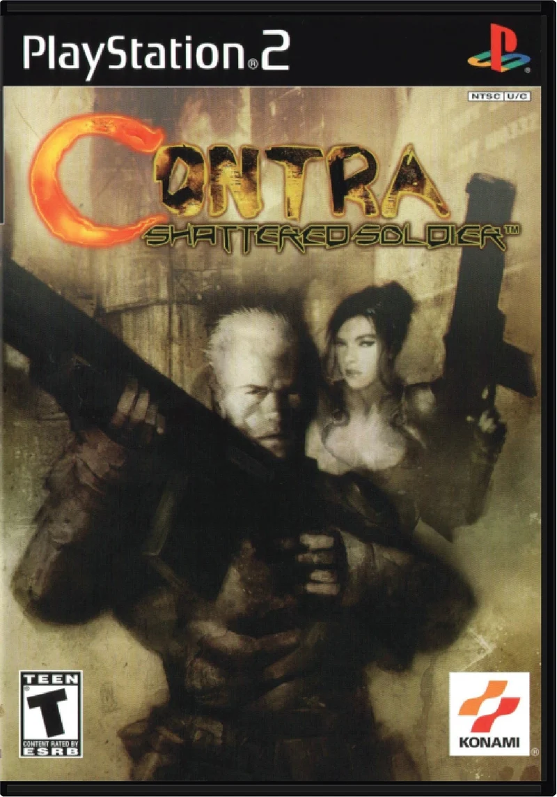 Contra Shattered Soldier - Sony PlayStation 2 (PS2)