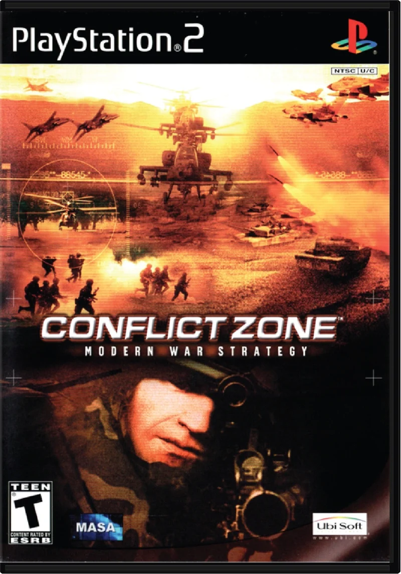 Conflict Zone Modern War Strategy - Sony PlayStation 2 (PS2)