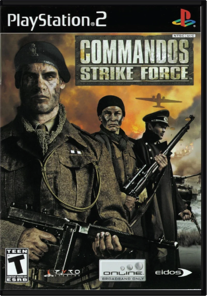 Commandos Strike Force - Sony PlayStation 2 (PS2)