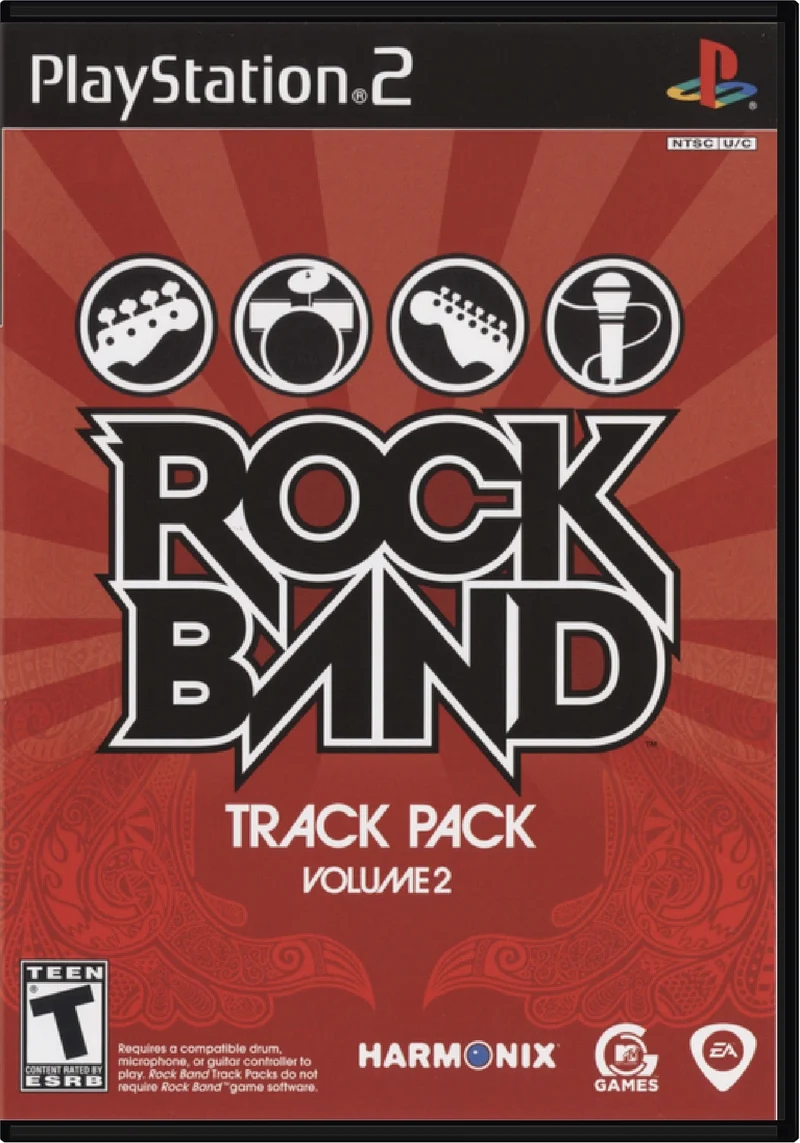 Rock Band Track Pack Volume 2 - Sony PlayStation 2 (PS2)