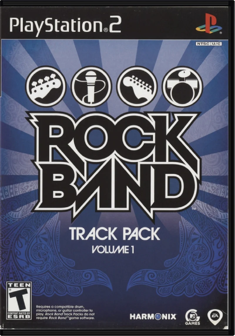Rock Band Track Pack Volume 1 - Sony PlayStation 2 (PS2)