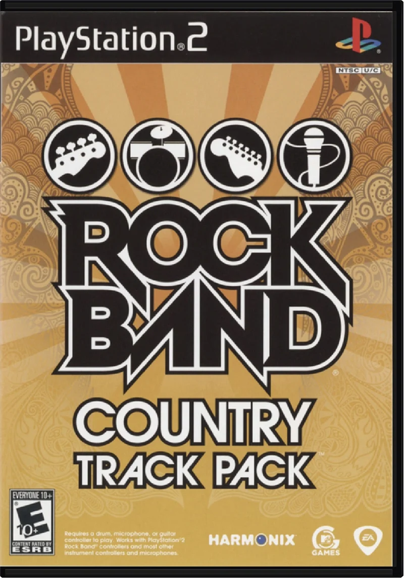 Rock Band Track Pack Country - Sony PlayStation 2 (PS2)
