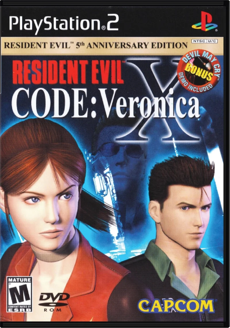 Resident Evil Code Veronica X - Sony PlayStation 2 (PS2)
