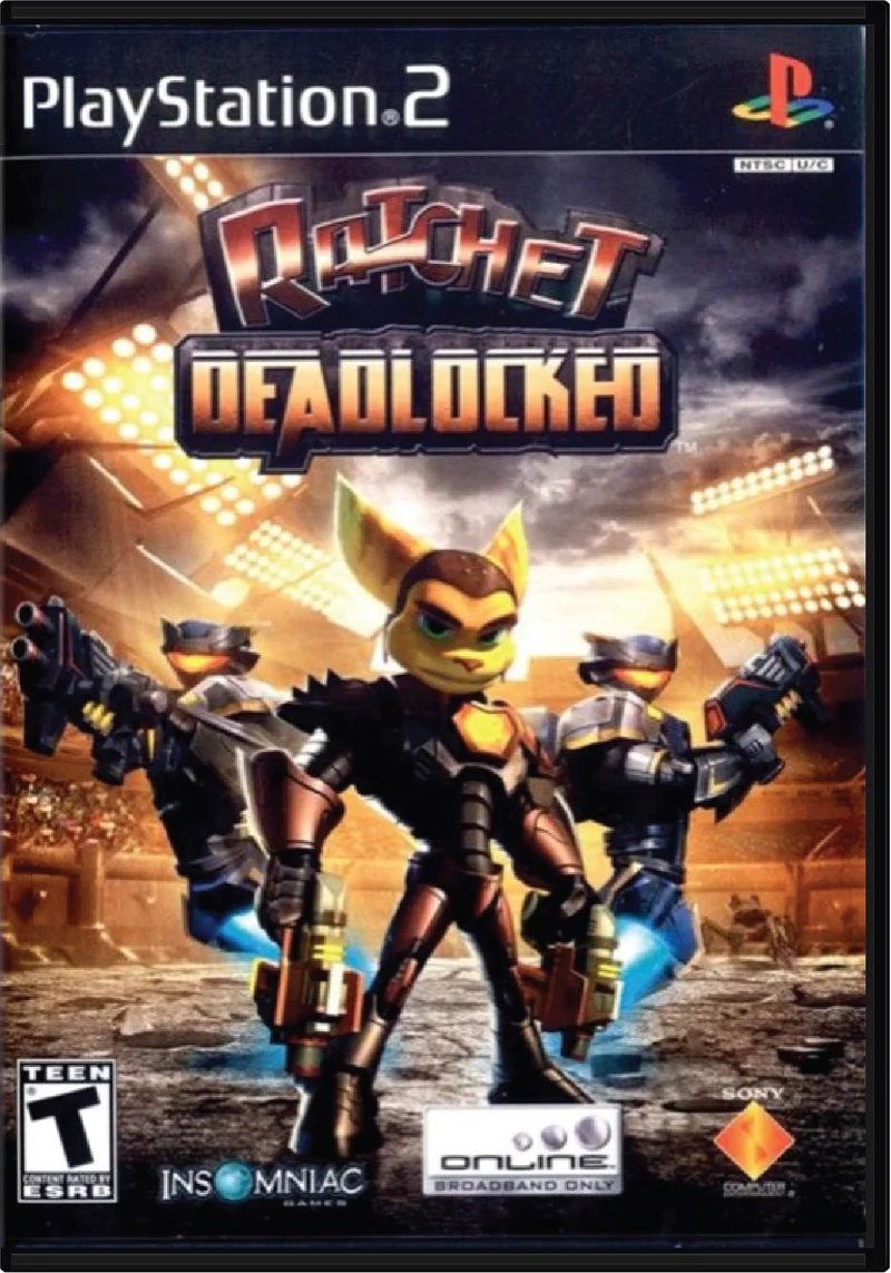 Ratchet Deadlocked - Sony PlayStation 2 (PS2)
