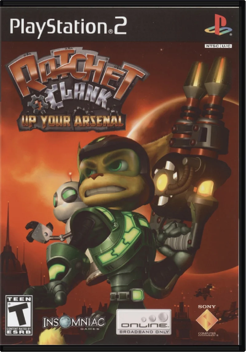 Ratchet & Clank Up Your Arsenal - Sony PlayStation 2 (PS2)