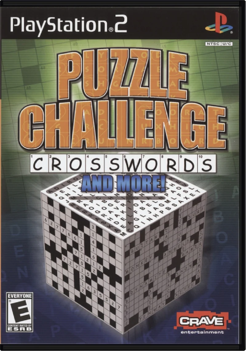Puzzle Challenge Crosswords and More - Sony PlayStation 2 (PS2)