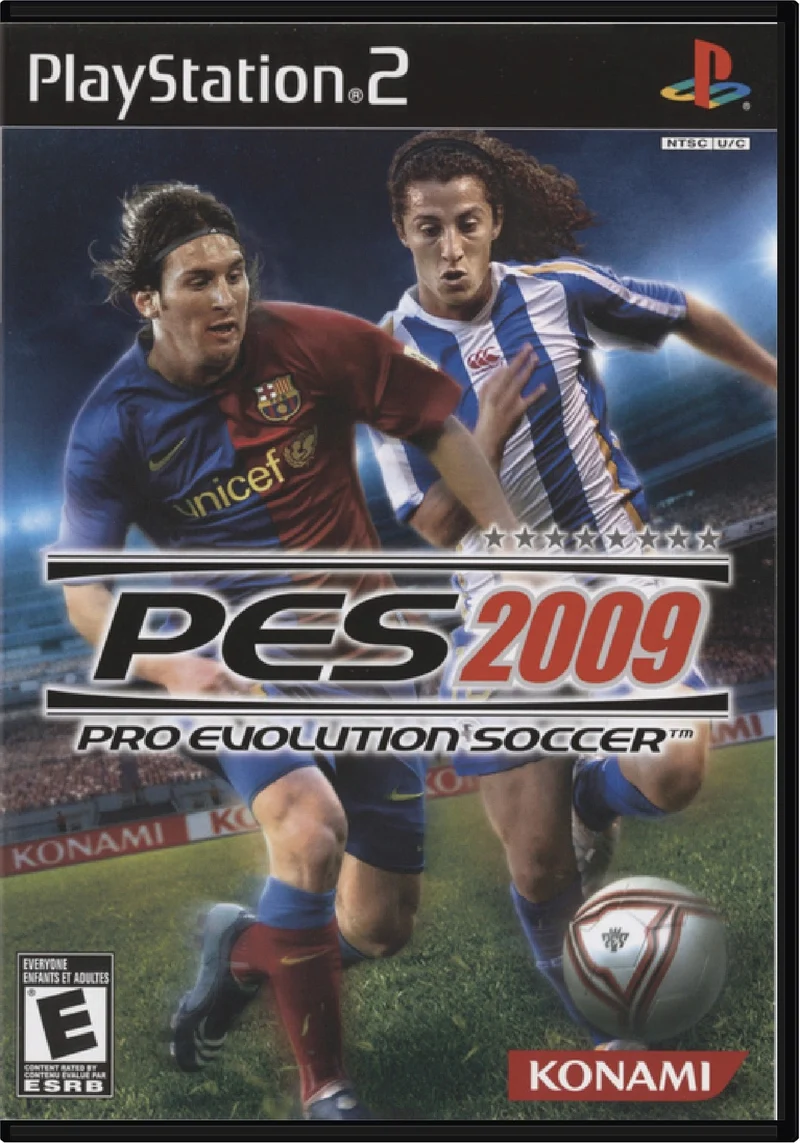 PES Pro Evolution Soccer 2009 - Sony PlayStation 2 (PS2)