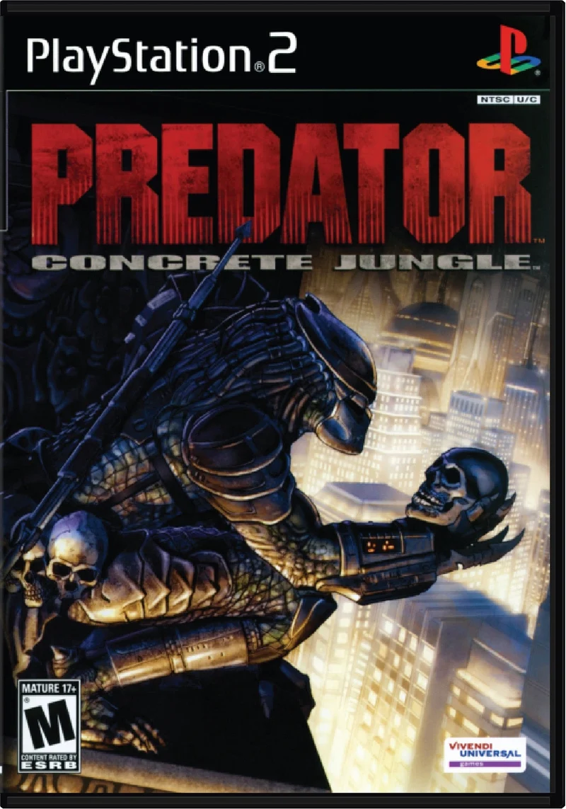 Predator Concrete Jungle - Sony PlayStation 2 (PS2)