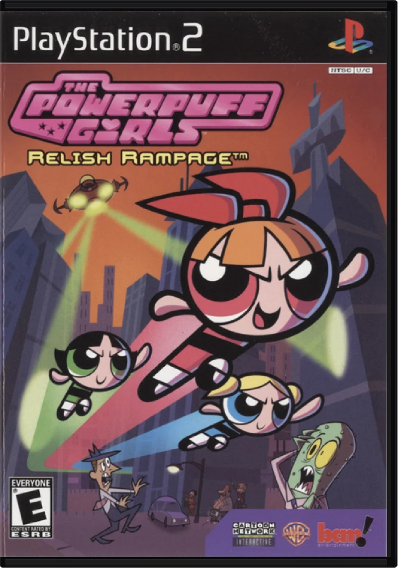 Powerpuff Girls Relish Rampage - Sony PlayStation 2 (PS2)