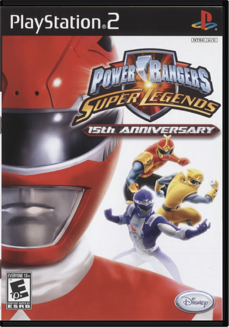 Power Rangers Super Legends - Sony PlayStation 2 (PS2)