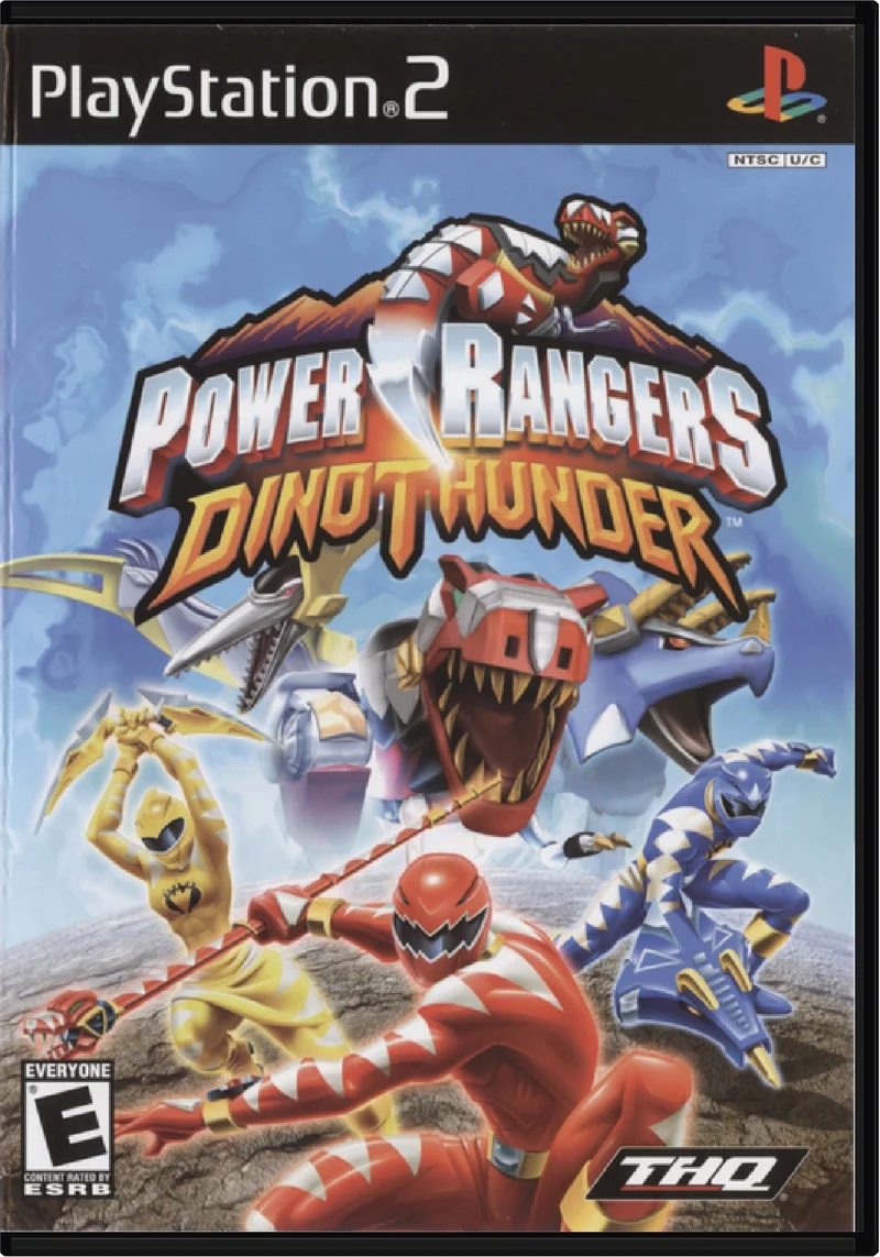 Power Rangers Dino Thunder - Sony PlayStation 2 (PS2)