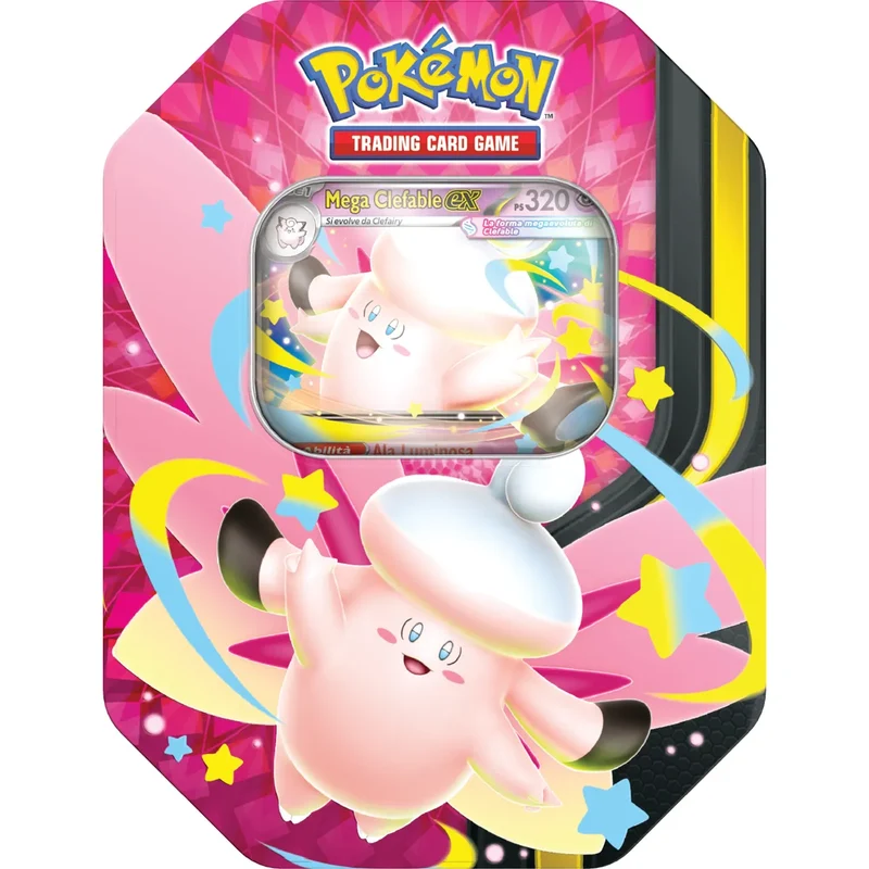 Pokemon Tin Box Mega Clefable-ex ITA