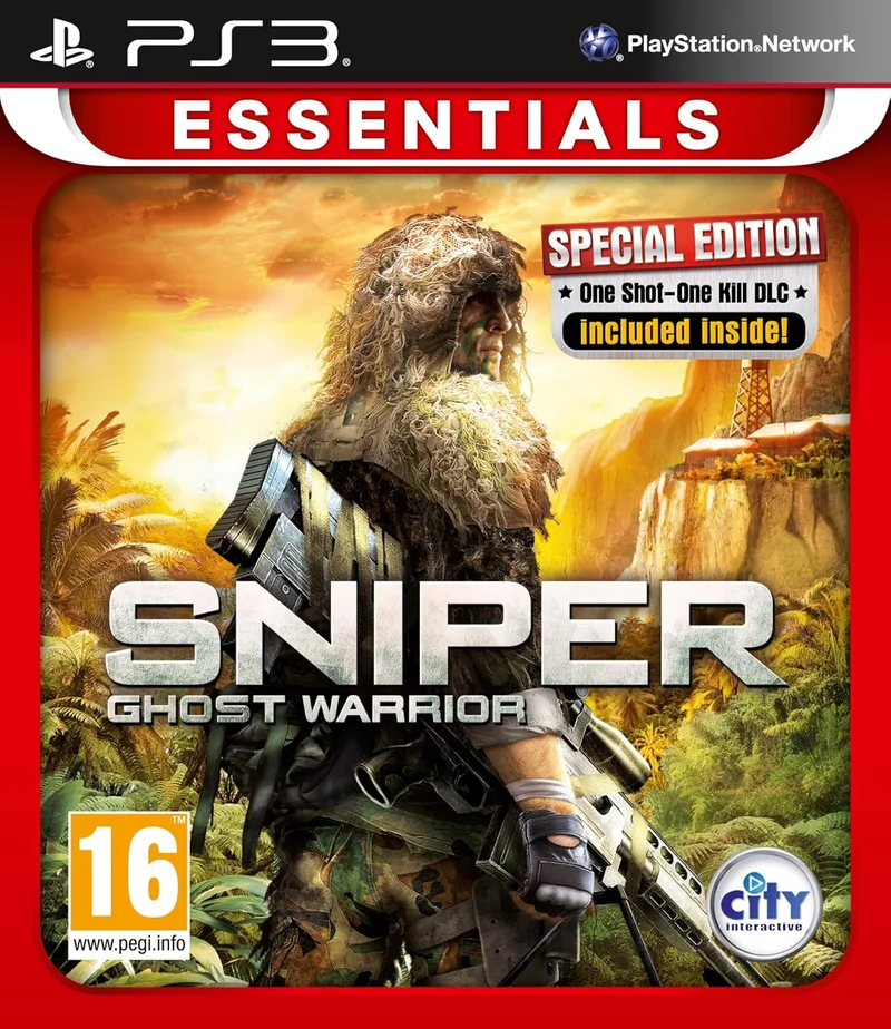 Sniper Ghost Warrior PS3 Essentials - Usato