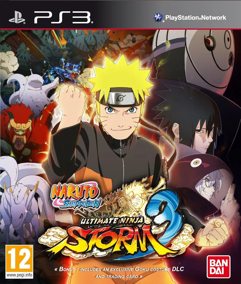 Naruto Shippuden Ultimate Ninja Storm 3 PS3 - Usato