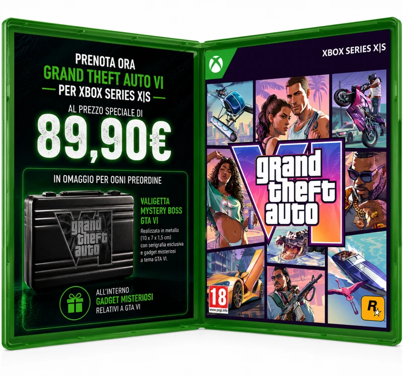 Grand Theft Auto VI GTA 6 Mystery Boss Edition Xbox Series X|S